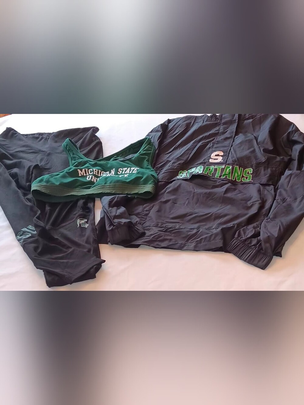 PINK Victoria's Secret Michigan State Lot Of 3 Items